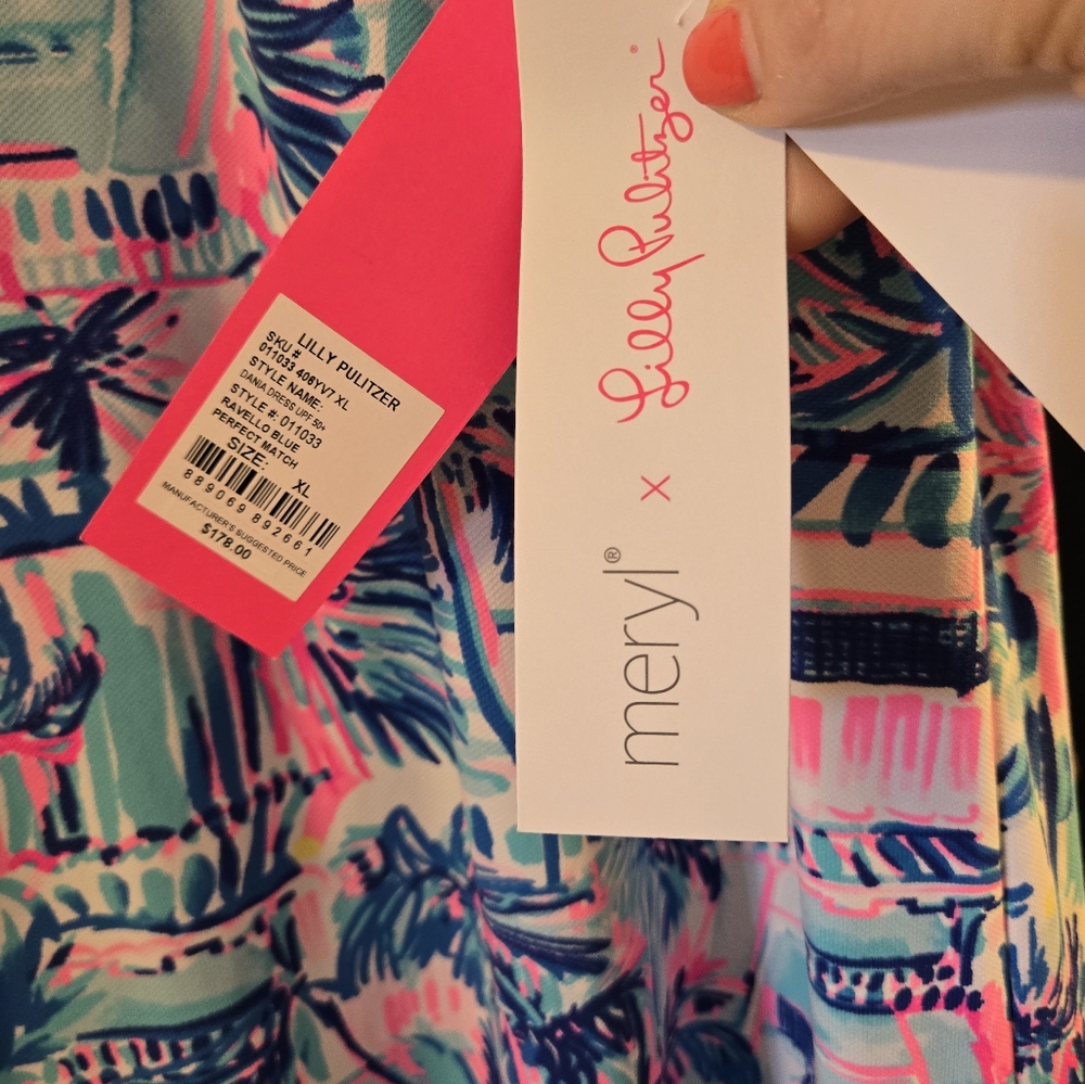 Lilly Pulitzer Dania Dress | Size XL - NWT - Picture 4 of 6